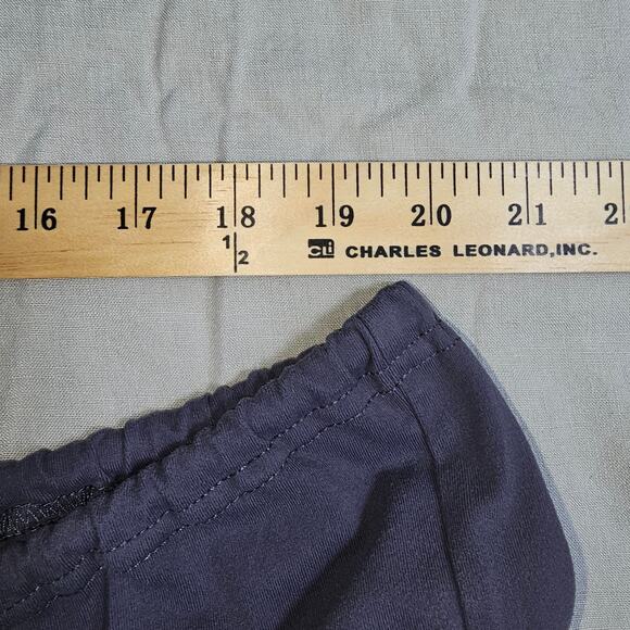 Prana Grey Stretchy Wideleg,Loungepants, Yogapants, with Drawstring. - Picture 7 of 8